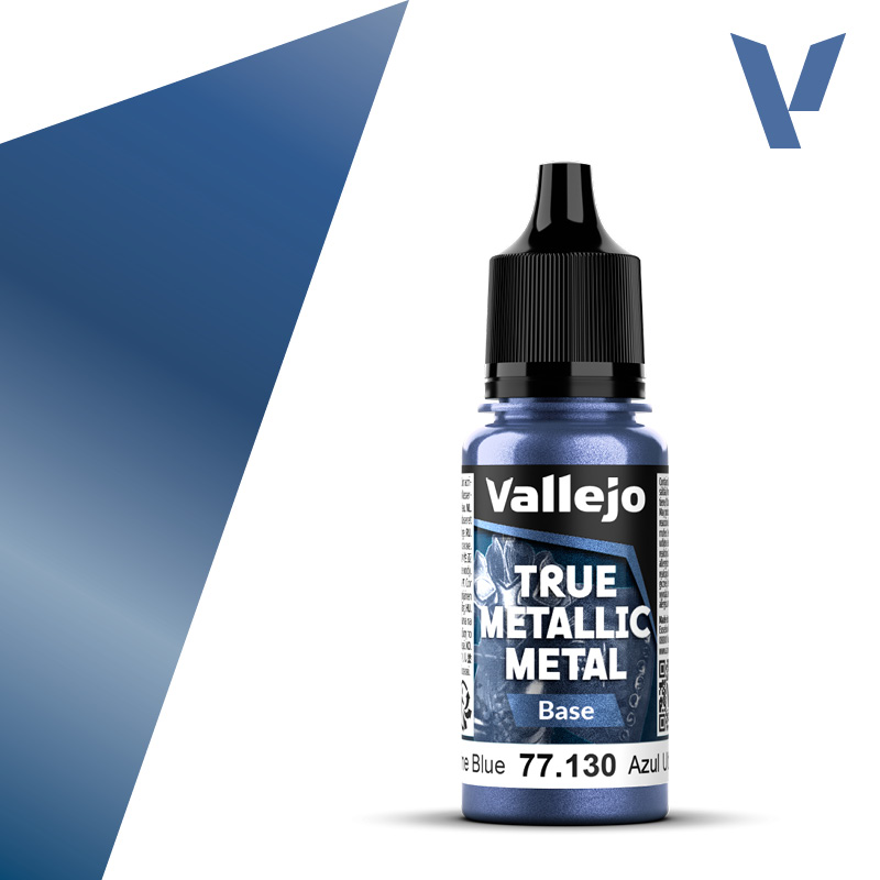 VALLEJO TRUE METALLIC 77.130 Kékmetál akril airbrush festék 18 ml
