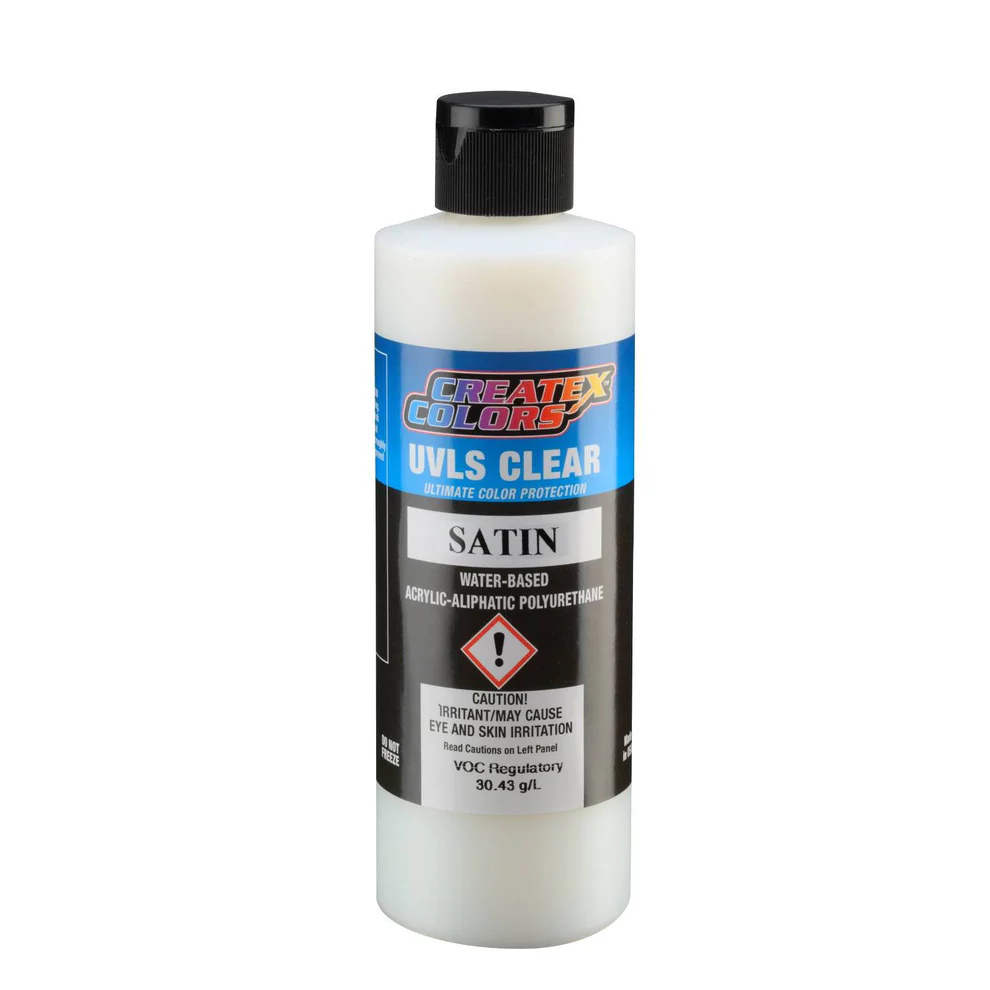 CreateX UVLS 4051 Selyemfényű tartós poliuretán lakk beltérre és kültérre, 240ml