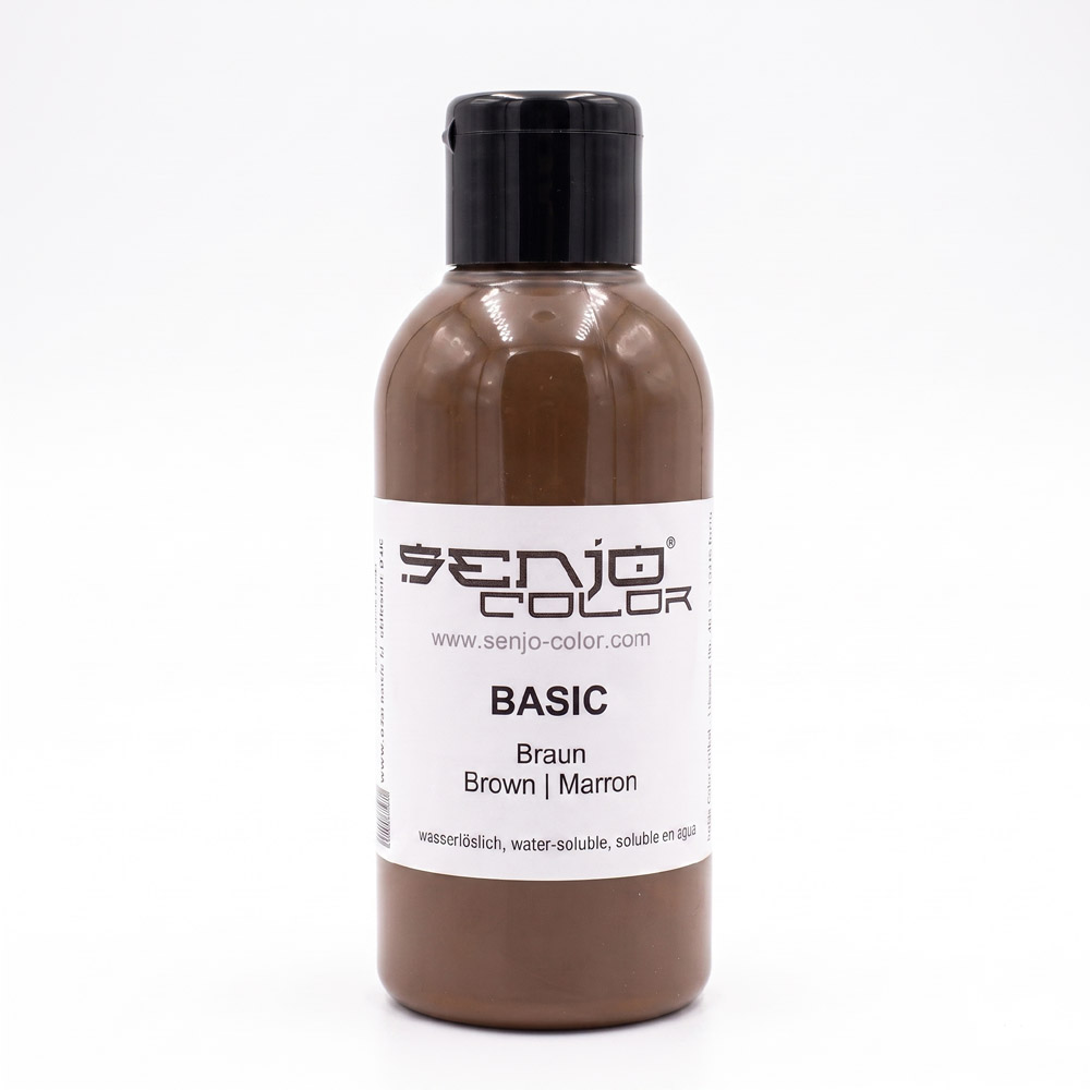 Senjo Color barna testfesték bodypaintinghez és tetováláshoz, 75ml