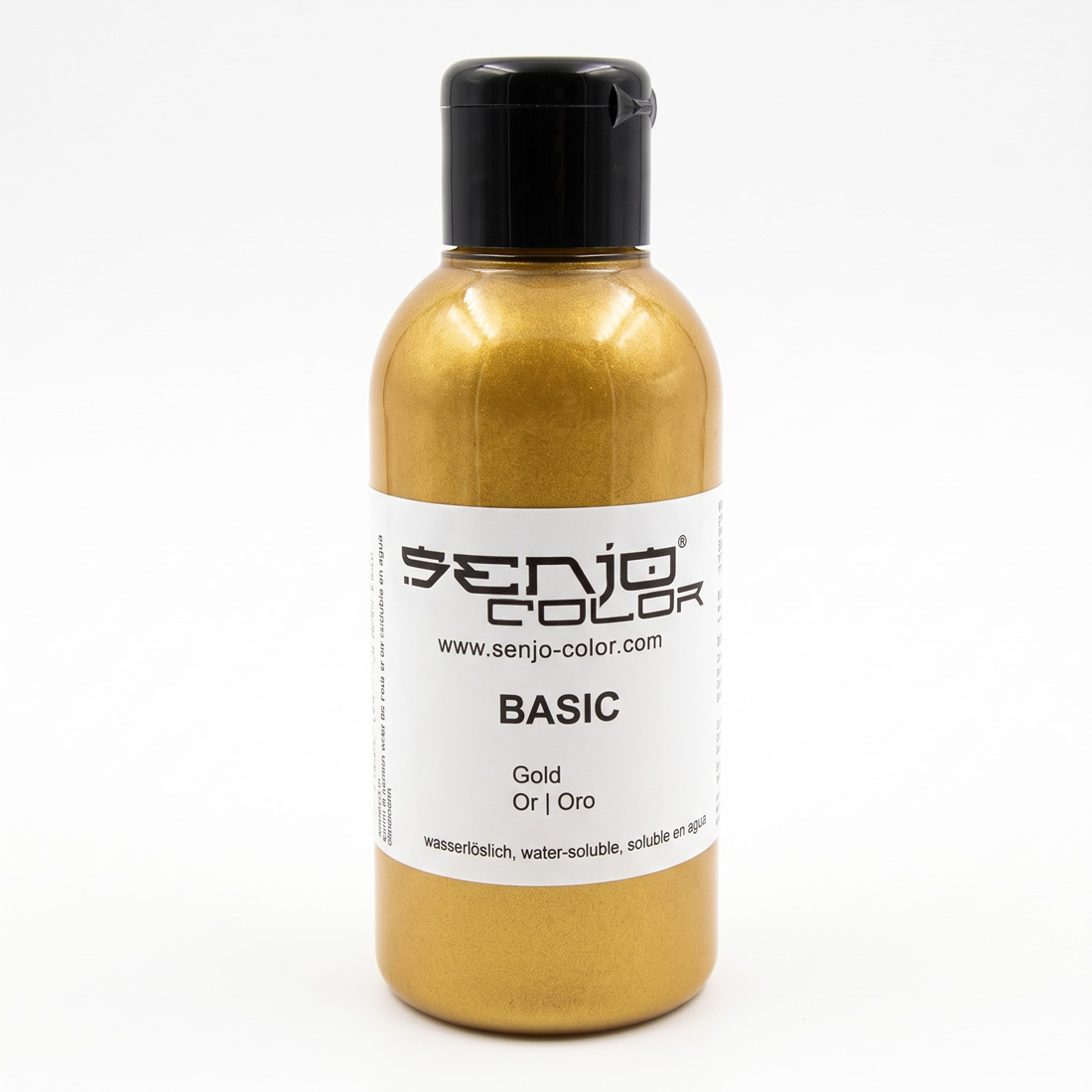 Senjo Color arany testfesték bodypaintinghez és tetováláshoz, 75ml