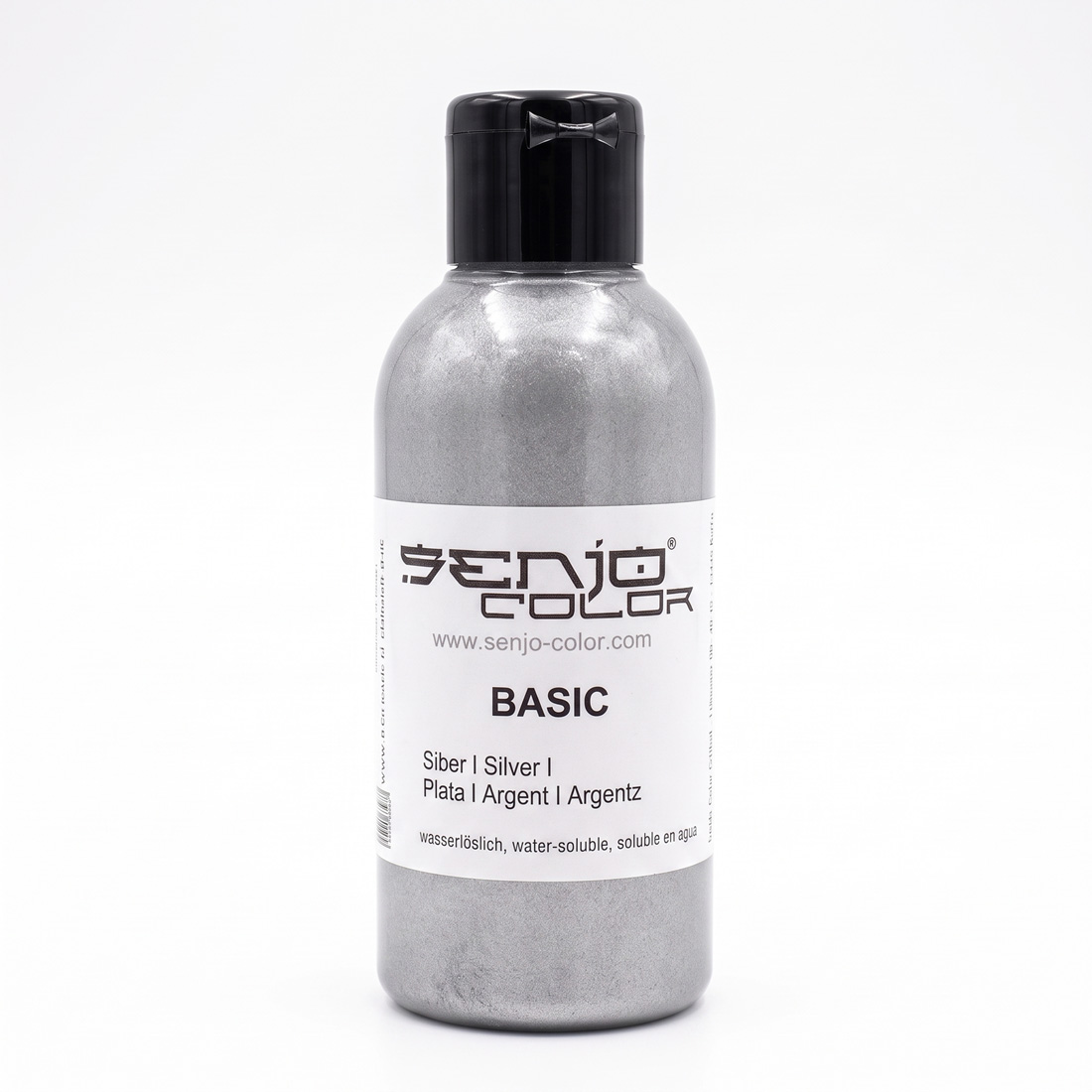 Senjo Color ezüst testfesték bodypaintinghez és tetováláshoz, 75ml