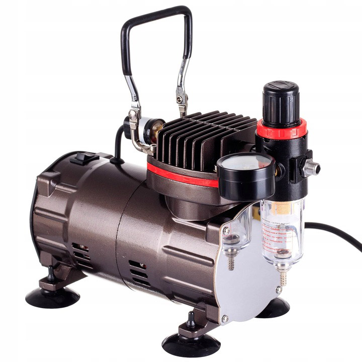 ROYALMAX TC-802 olajmentes egyhengeres airbrush kompresszor mindössze 47dB