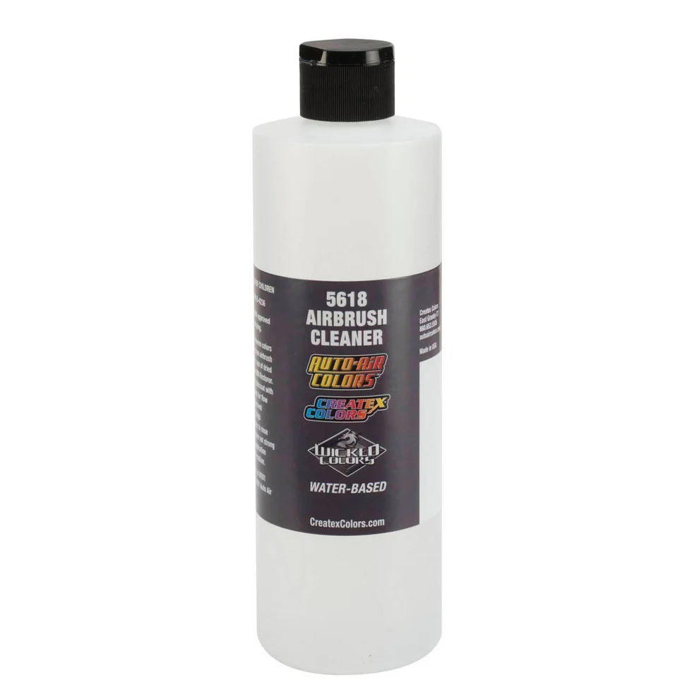 CreateX 5618 Tisztító és hígító airbrush pisztolyokhoz és szerszámokhoz, 480 ml