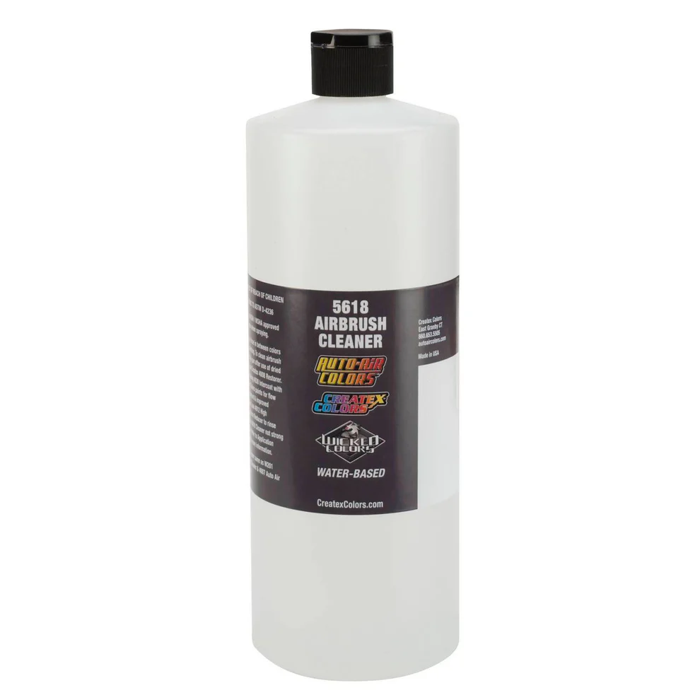 CreateX 5618 Tisztító és hígító airbrush pisztolyokhoz és szerszámokhoz, 960 ml