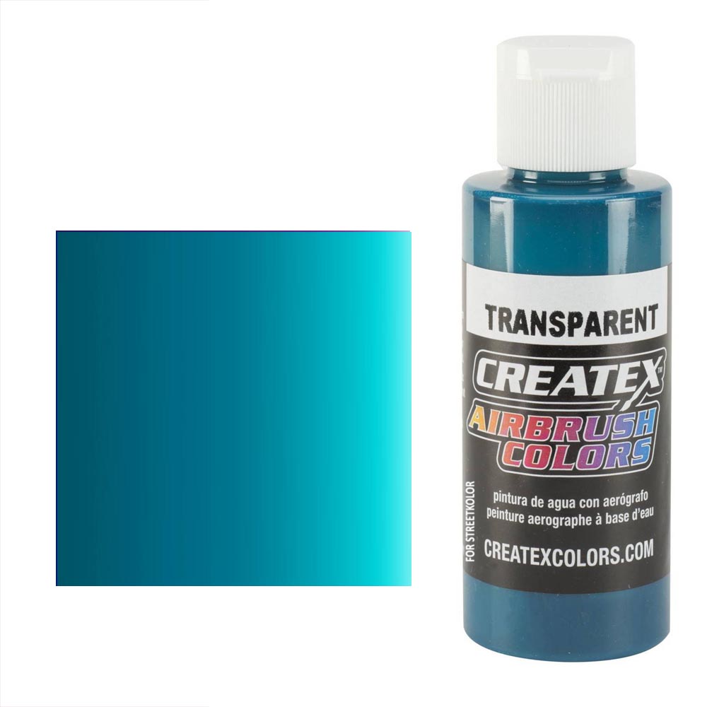 CreateX 5111 Aqua Kék átlátszó airbrush festék 60ml