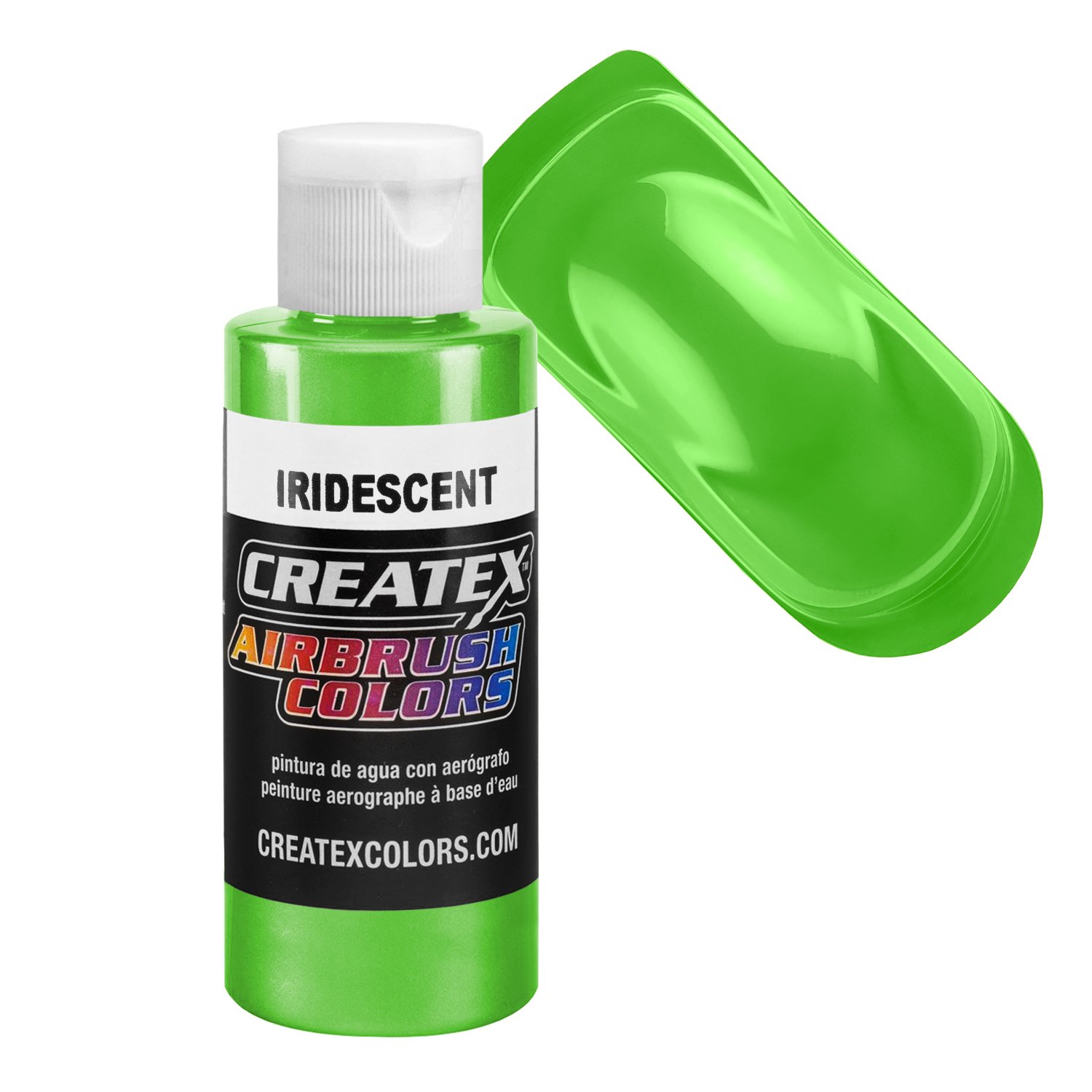 CreateX 5507 Zöld irizáló festék 60 ml