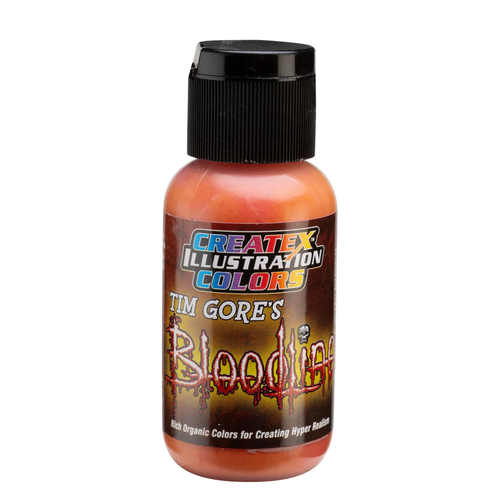 Illusztrációs Olivás arany világos airbrush festék CreateX 30 ml – 5016 Lifeline Light Olive Gold
