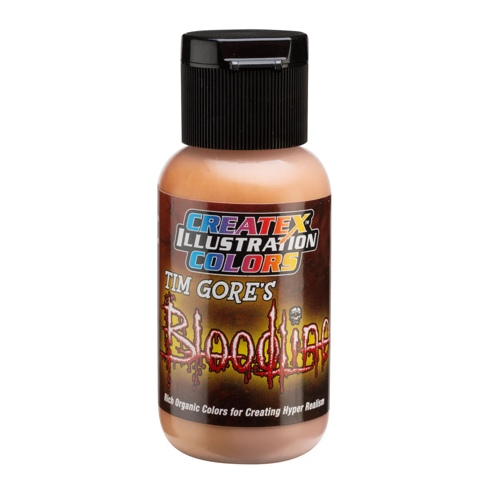 Illusztrációs Olivás arany airbrush festék CreateX 30 ml – 5017 Lifeline Olive Gold