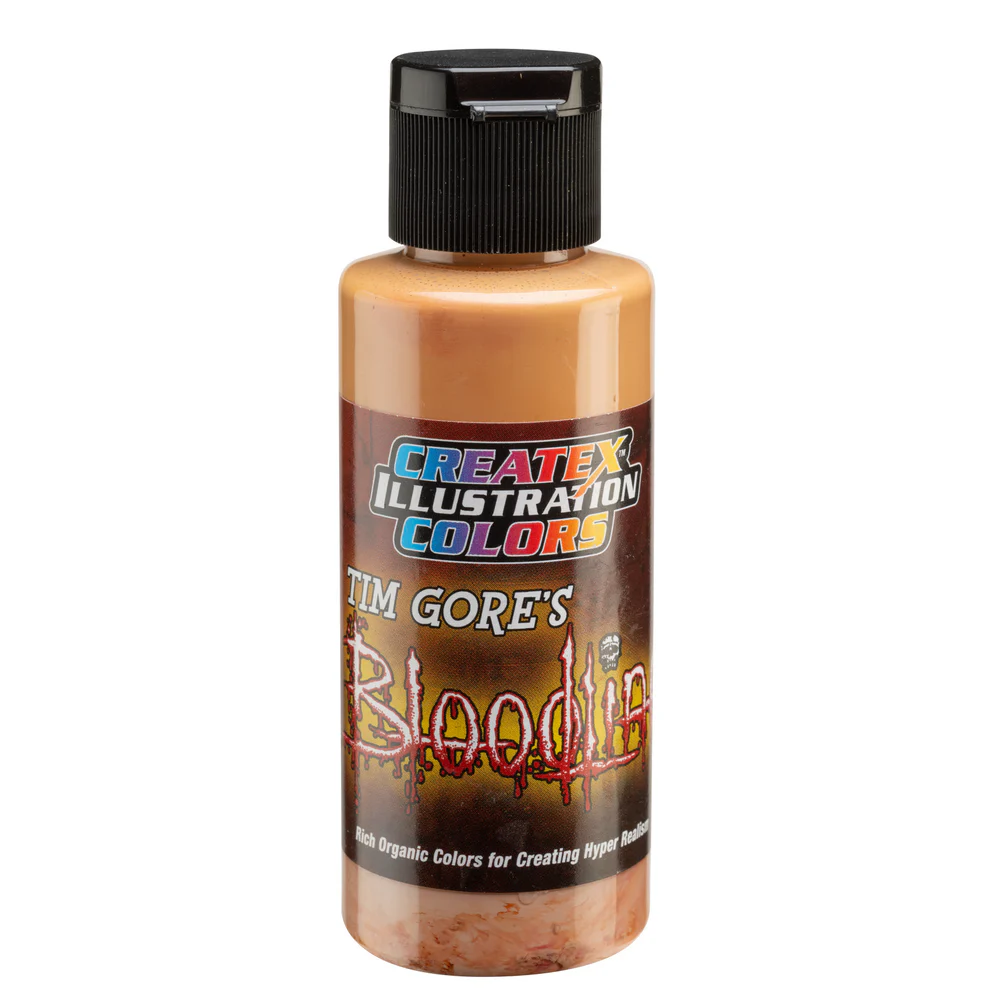 Illusztrációs Olivás arany airbrush festék CreateX 60 ml – 5017 Lifeline Olive Gold