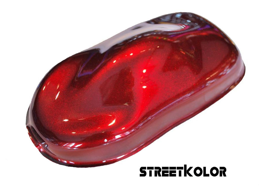 Diamond Blood Red Candy szett autóra: alap, festék és lakk