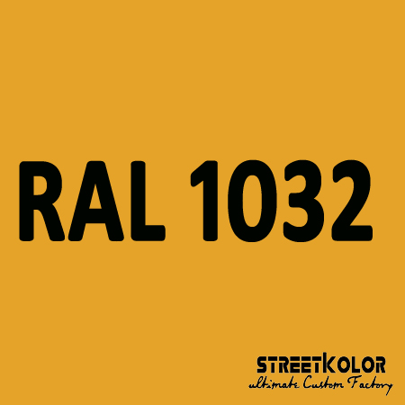 RAL 1032 Uretán autófesték fényes vagy matt 1 liter + fixáló + hígító