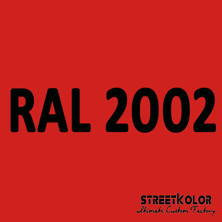 RAL 2002 Uretán autófesték fényes vagy matt 1 liter + fixáló + hígító