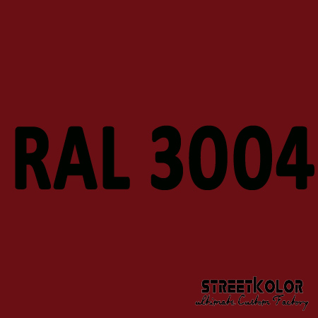 RAL 3004 Uretán autófesték fényes vagy matt 1 liter + fixáló + hígító