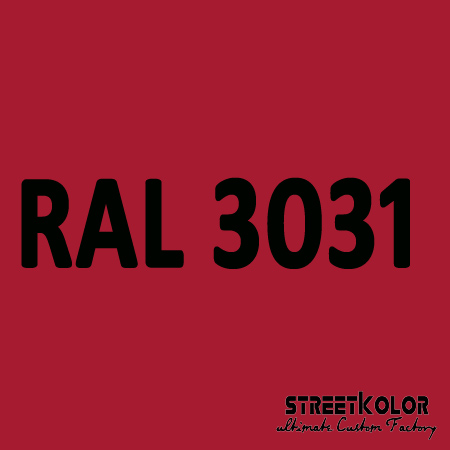 RAL 3031 Uretán autófesték fényes vagy matt 1 liter + fixáló + hígító