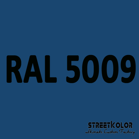 RAL 5009 Uretán autófesték fényes vagy matt 1 liter + fixáló + hígító