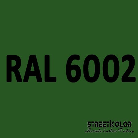 RAL 6002 Uretán autófesték fényes vagy matt 1 liter + fixáló + higító