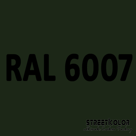 RAL 6007 Uretán autófesték fényes vagy matt 1 liter + fixáló + hígító