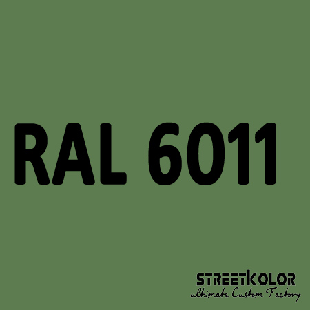 RAL 6011 Uretán autófesték fényes vagy matt 1 liter + fixáló + hígító