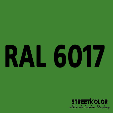 RAL 6017 Uretán autófesték fényes vagy matt 1 liter + fixáló + hígító