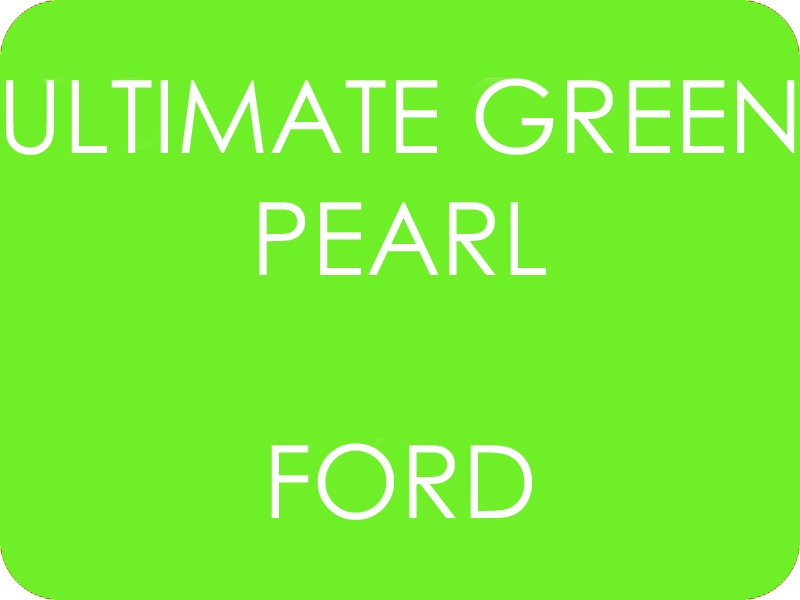 Ford ultimate Green Pearl - 2 rétegű gyöngyfény