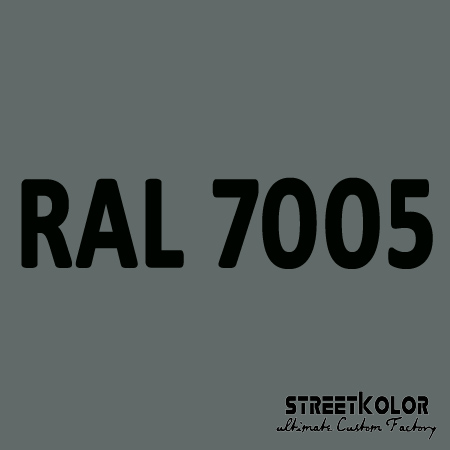 RAL 7005 Uretán autófesték fényes vagy matt 1 liter + fixáló + hígító
