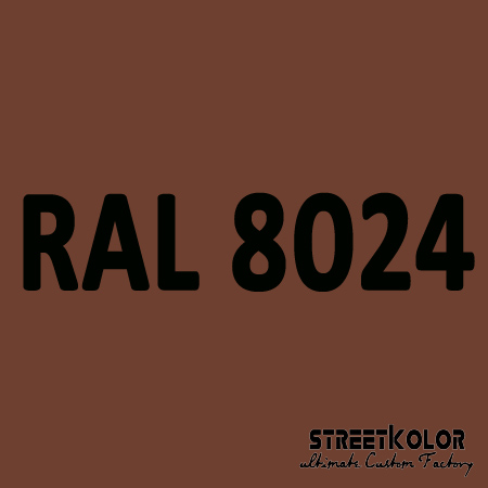 RAL 8024 Uretán autófesték fényes vagy matt 1 liter + fixáló + hígító