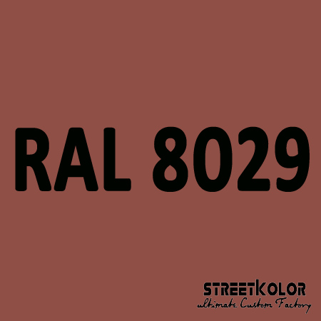 RAL 8029 Uretán autófesték fényes vagy matt 1 liter + fixáló + hígító