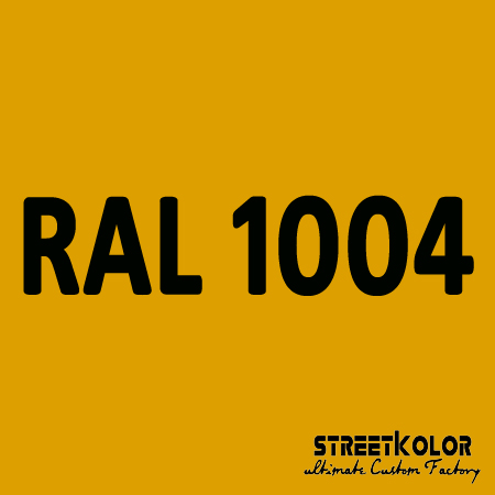 RAL 1004 Uretán autófesték fényes vagy matt 1 liter + fixáló + hígító