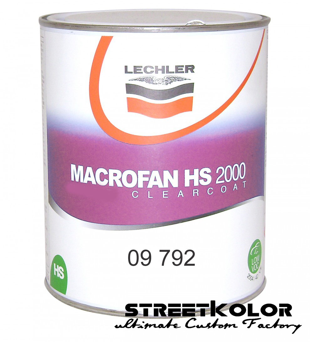Lechler Macrofan HS-2000 átlátszó lakk, 1000 ml fixáló nélkül