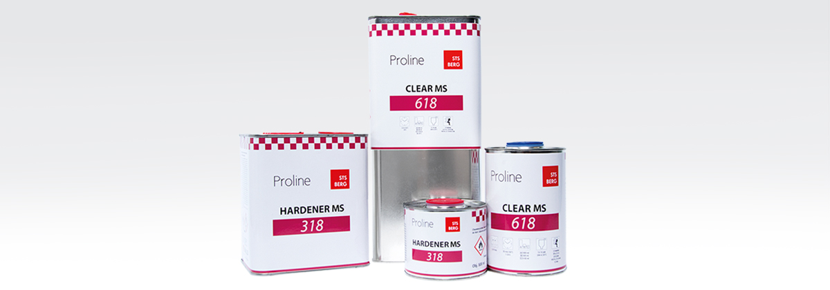 PROLINE 617 PREMIUM HS 2:1 akril átlátszó lakk (1l lakk + 0,5l fixáló + hígító