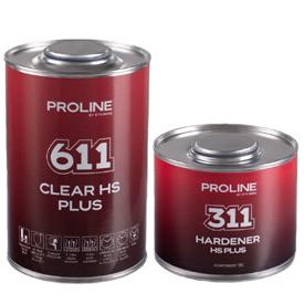 PROLINE 611 PREMIUM HS 2:1 akril átlátszó lakk (1l lakk + 0,5l fixáló + hígító)