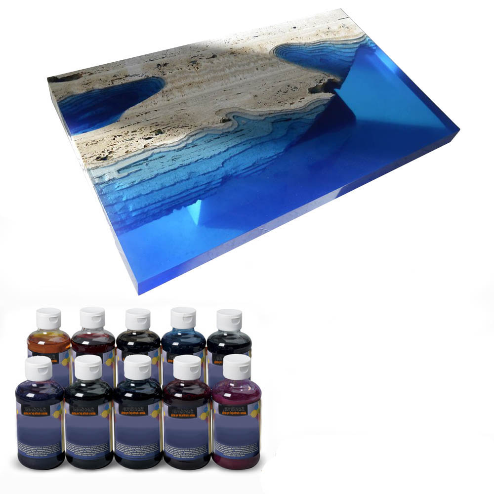 Kék színező koncentrátum 50ml, 1-5kg epoxi gyantához