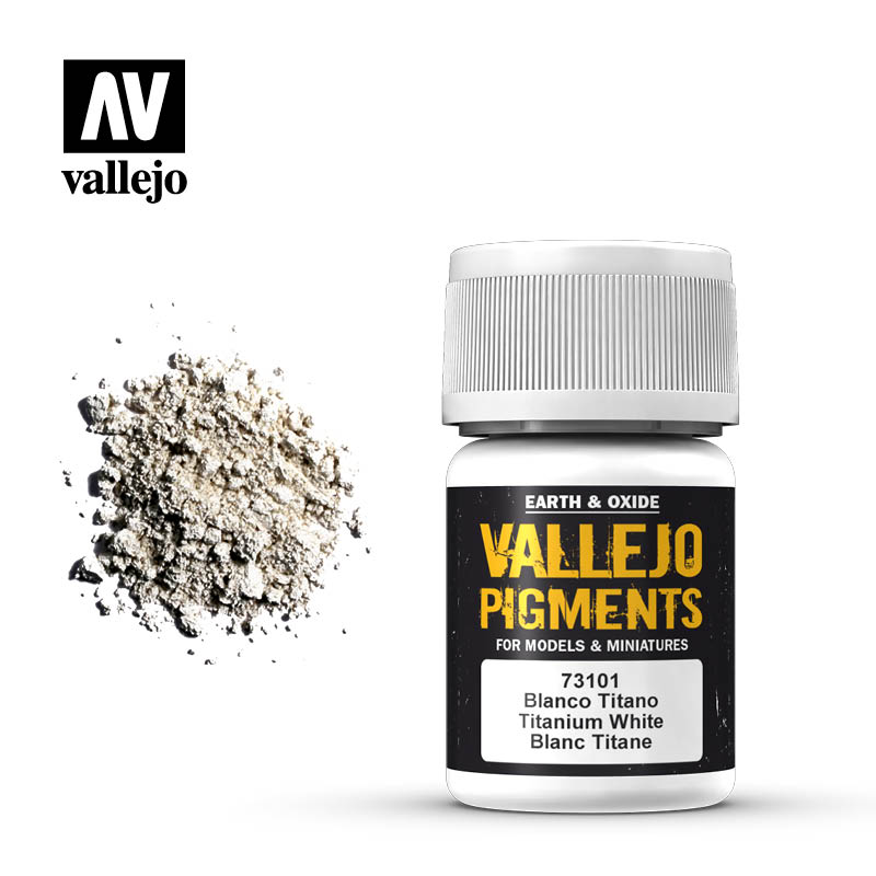 Vallejo pigment - Titanium White 73101