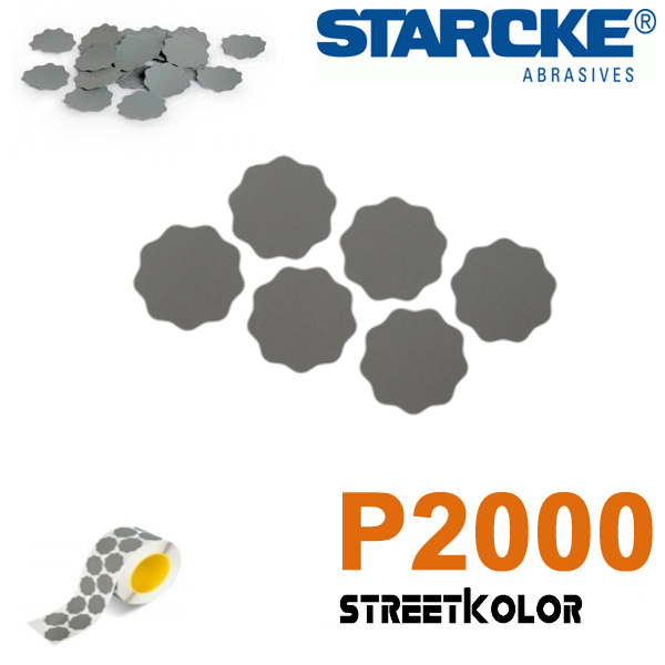 Starcke P2000 csiszolóvirág, Átmérő 35mm, Száraz és nedves csiszoláshoz is
