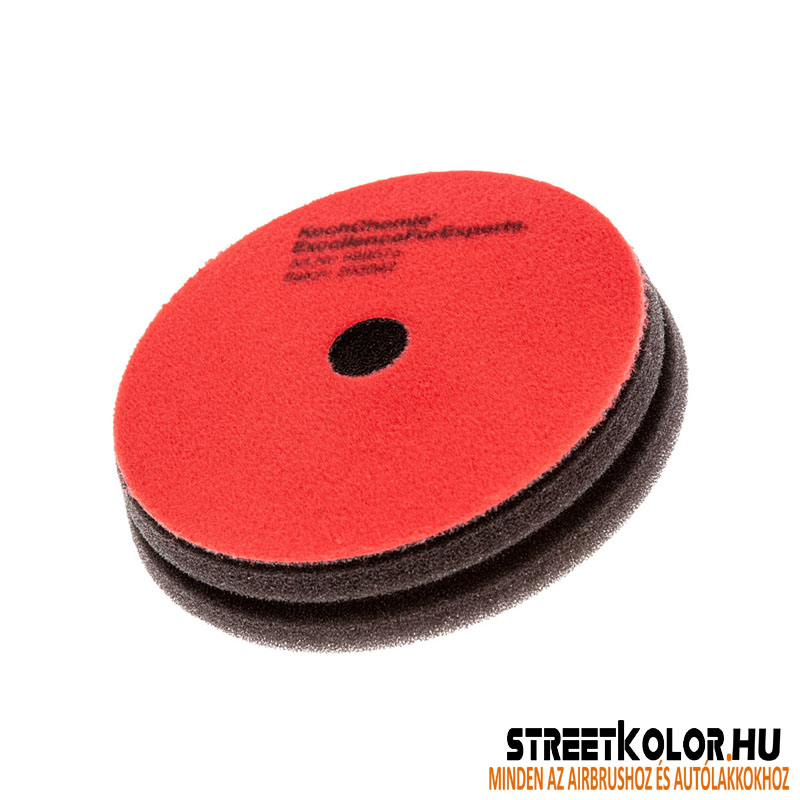 KochChemie Polírozó vágókorong piros Heavy Cut Pad 126 x 23mm