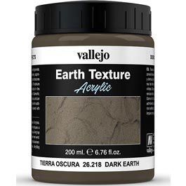 Vallejo Diorama Effects Dark Earth 200 ml.