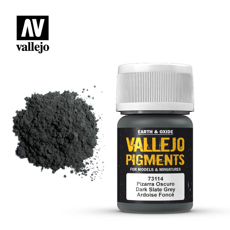 Vallejo pigment - DARK SLATE GREY 73114, 35ml
