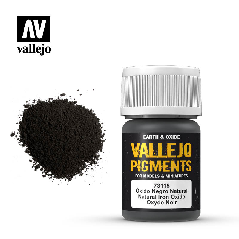 Vallejo pigment - NATURAL IRON OXIDE 73115, 35ml