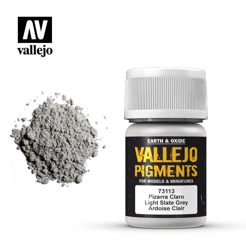 Vallejo pigment - LIGHT SLATE GREY 73113, 35ml