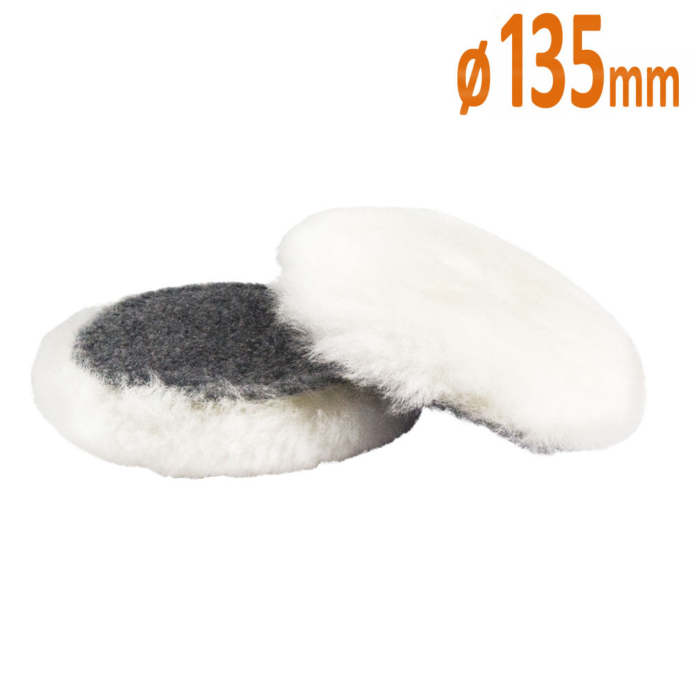 KOLORTECH SUPERPOLISH hosszú szőrű báránybőr polírozókorong Ø150 mm