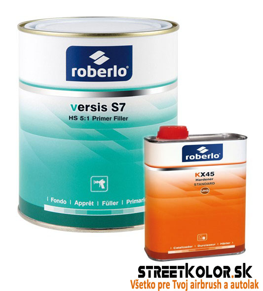 Roberlo Versis S7 töltőanyag Fekete - Szuper sima, 2,5 liter + keményítő