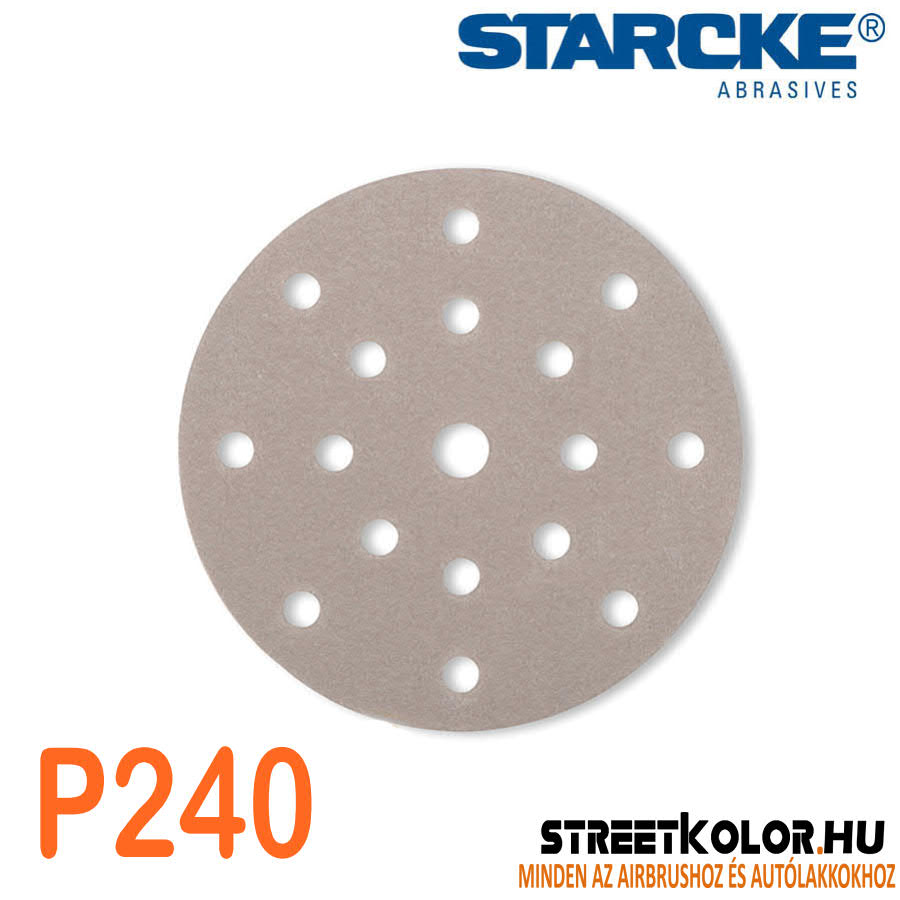 Starcke P240 csiszolótárcsa, 150mm, 15 lyuk, 1db