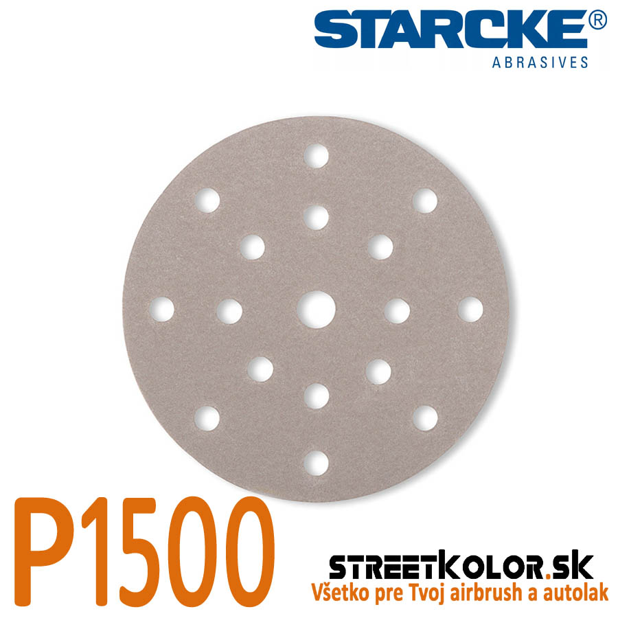 Starcke P1500 csiszolótárcsa, 150mm, 15 lyuk, 1db