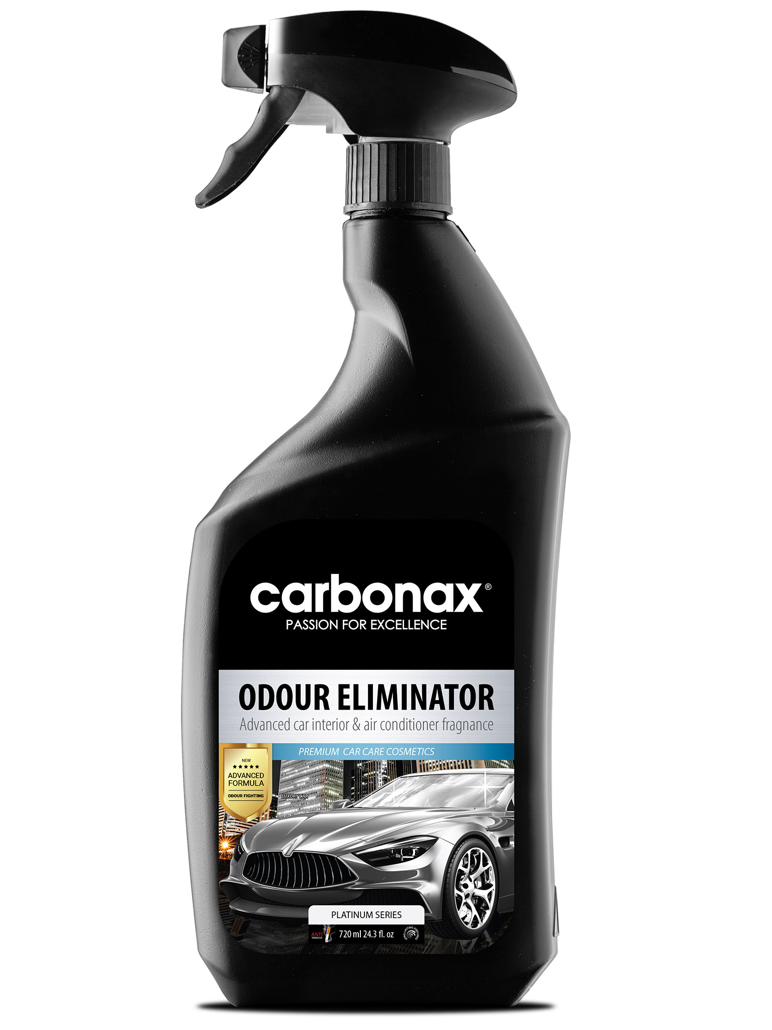 CARBONAX® Szagtalanító LUXURY CAR illattal, 720 ml