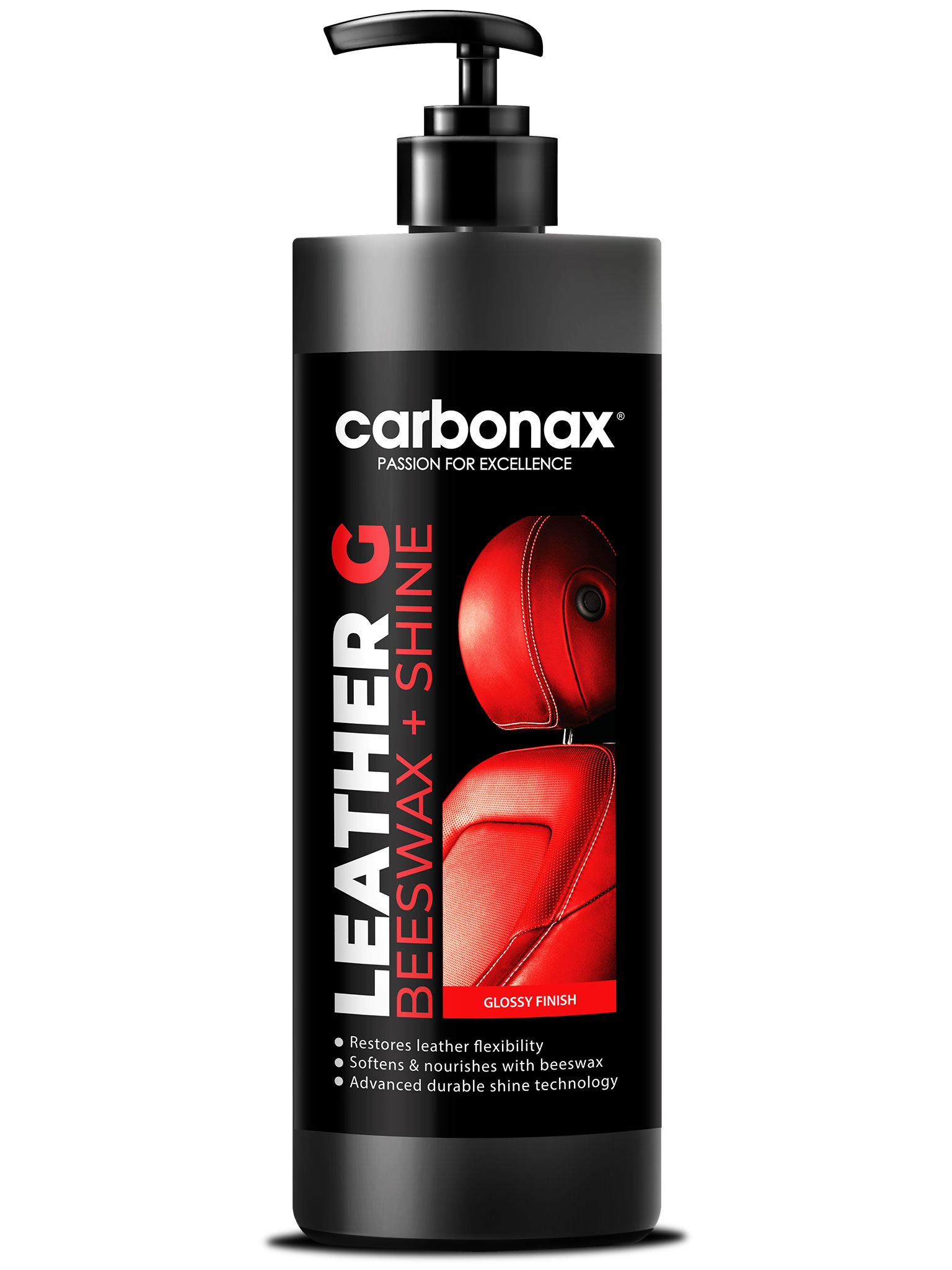 CARBONAX® Bőrtisztító kondicionálóval és méhviasszal, Fényes, 500 ml