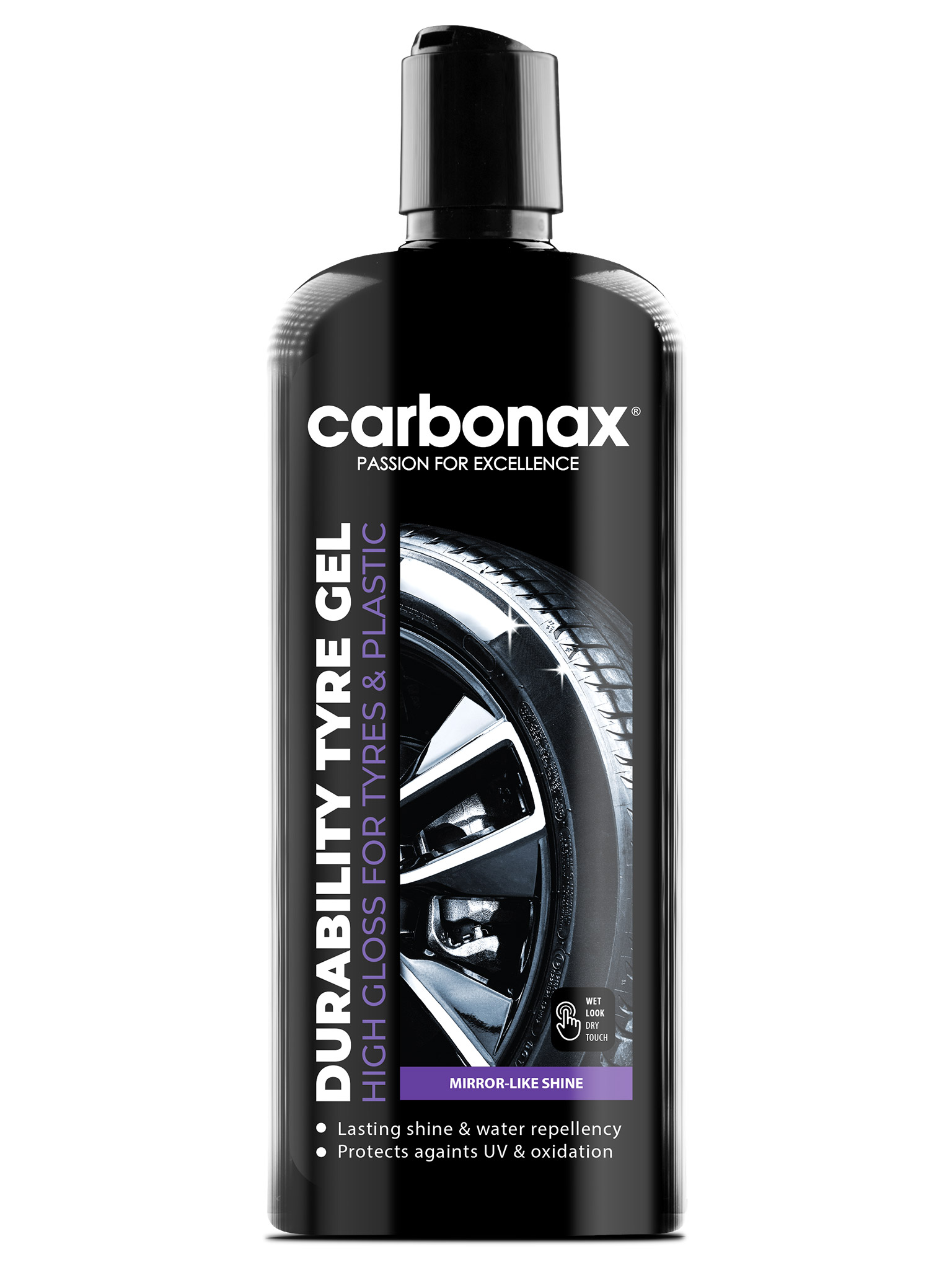CARBONAX® Durability Tyre GEL, térfogat: 500 ml