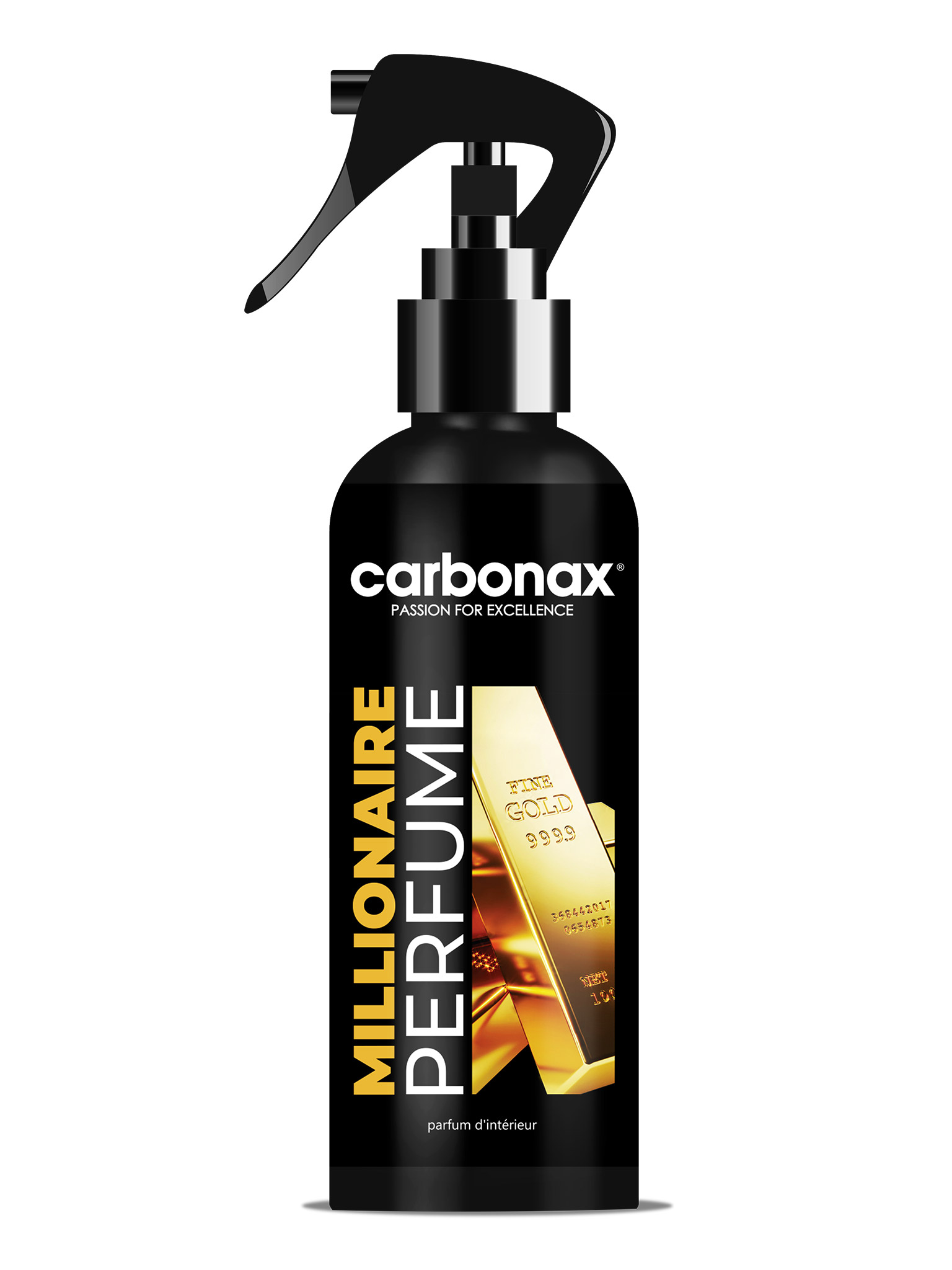 CARBONAX® Erősen koncentrált autóparfüm MILIOMOS illattal, 150ml