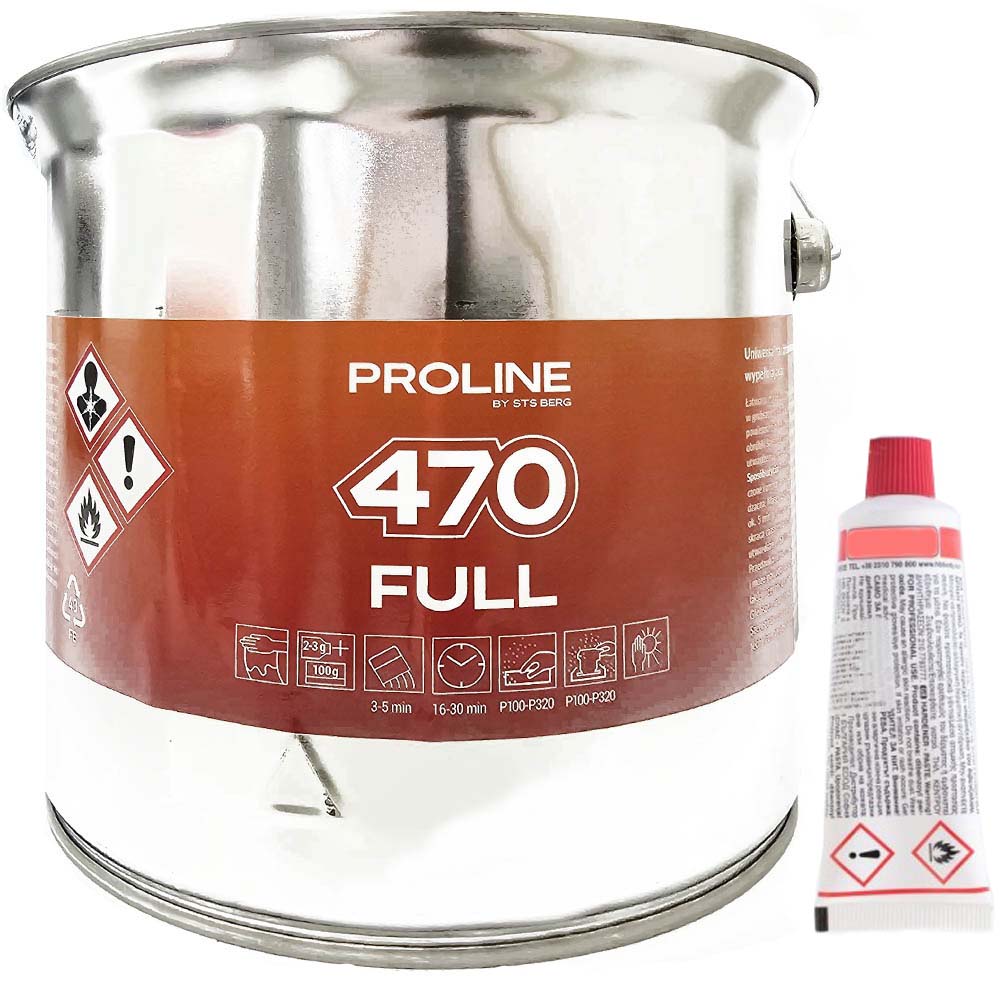 PROLINE 470 FULL univerzális finom tömítőanyag, súly: 4,5 kg