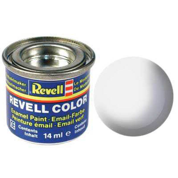 REVELL 04 Fehér fényes szintetikus modellező festék (RAL9010), 14ml