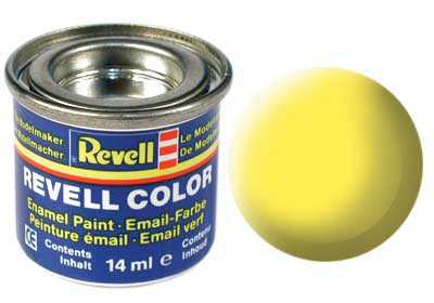 REVELL 15 Sárga matt szintetikus modellező festék (RAL1017), 14ml